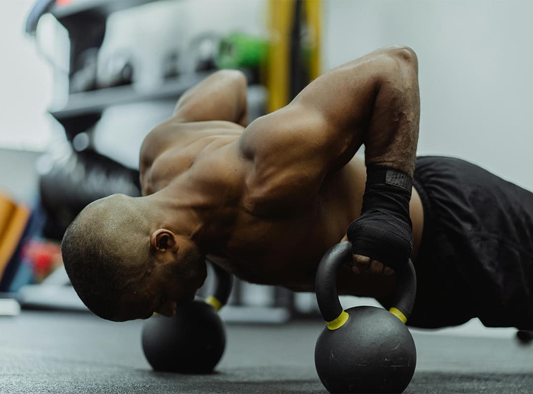 Modern approach to training with push-up bars